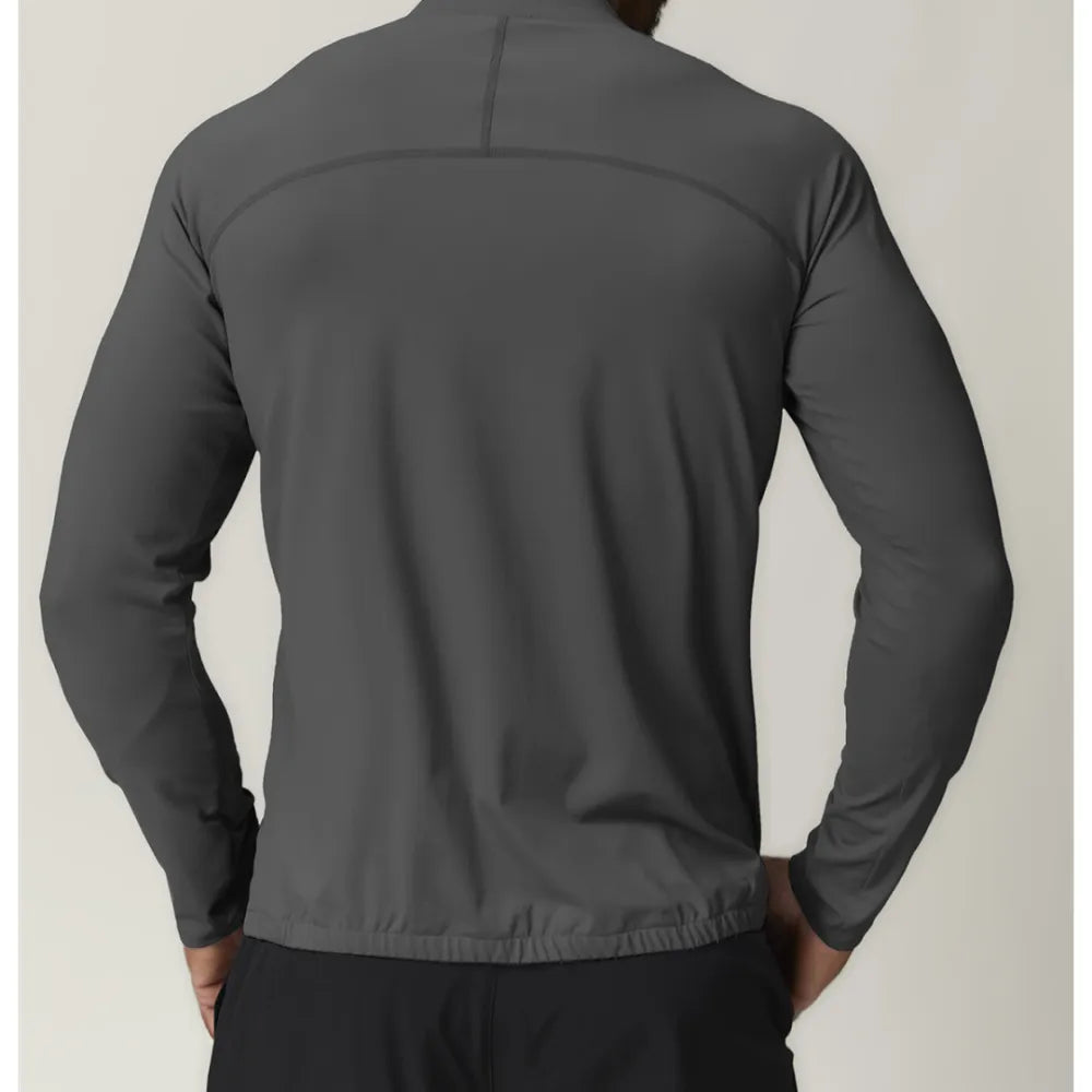 HAZAFIT RAPID Full Zip Long Sleeve T - Shirt - Grey
