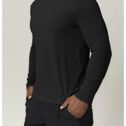 HAZAFIT RAPID Hooded Long Sleeve T - Shirt - Black