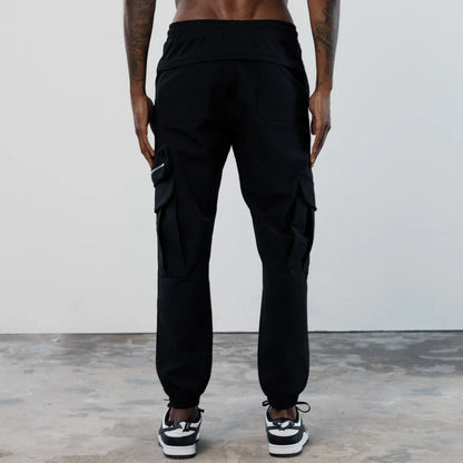 HAZAFIT SCULPT Cargo Trousers - Black