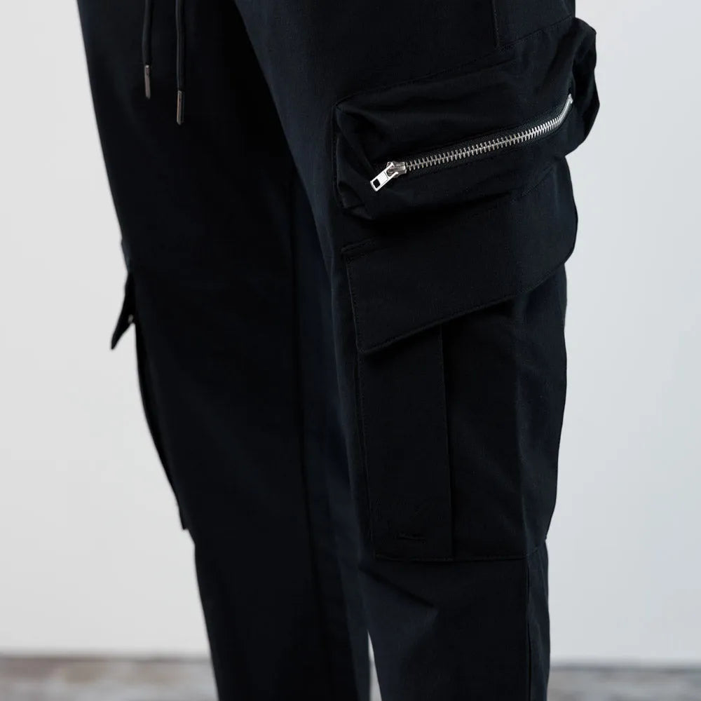 HAZAFIT SCULPT Cargo Trousers - Black