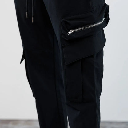 HAZAFIT SCULPT Cargo Trousers - Black