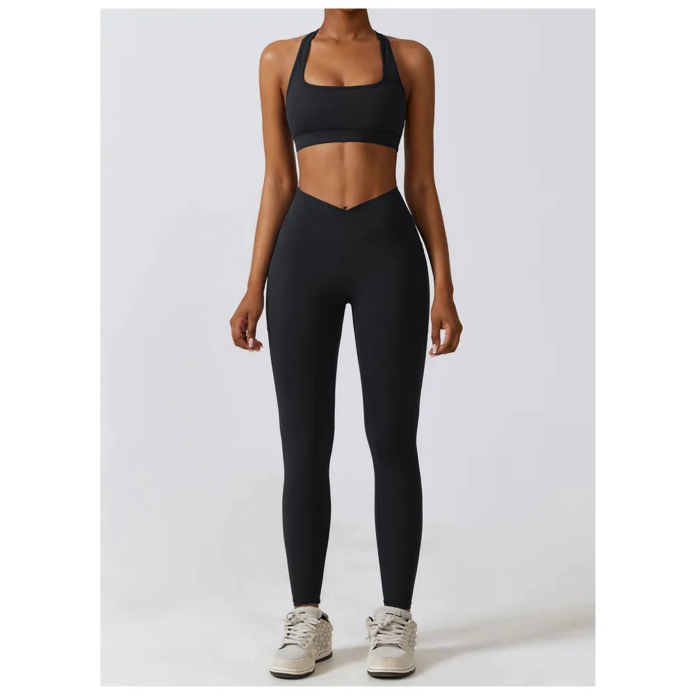 HAZAFIT STUDIO Leggings - Black