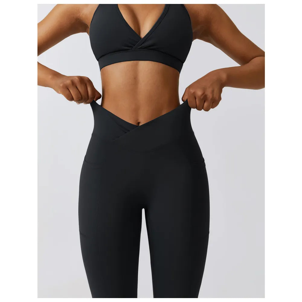 HAZAFIT STUDIO Leggings - Black