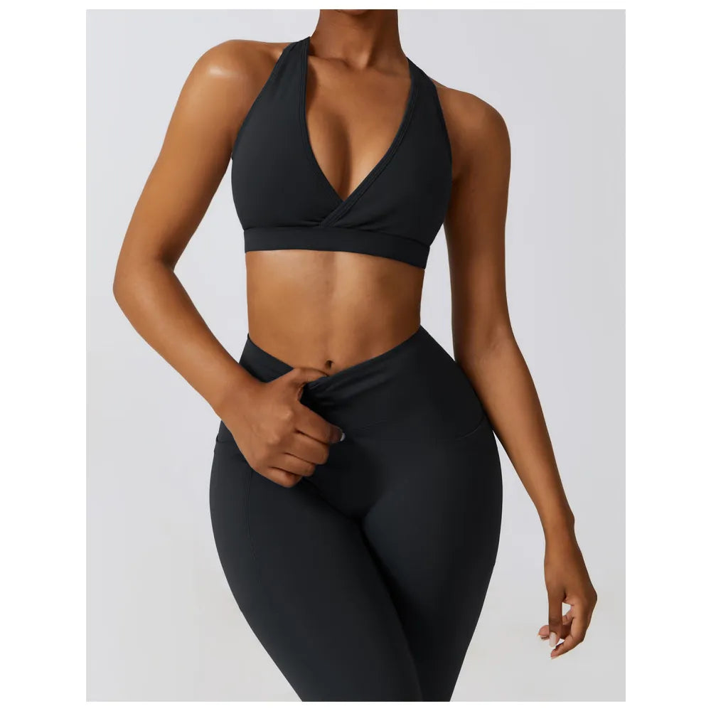 HAZAFIT STUDIO Sport Bra - Black