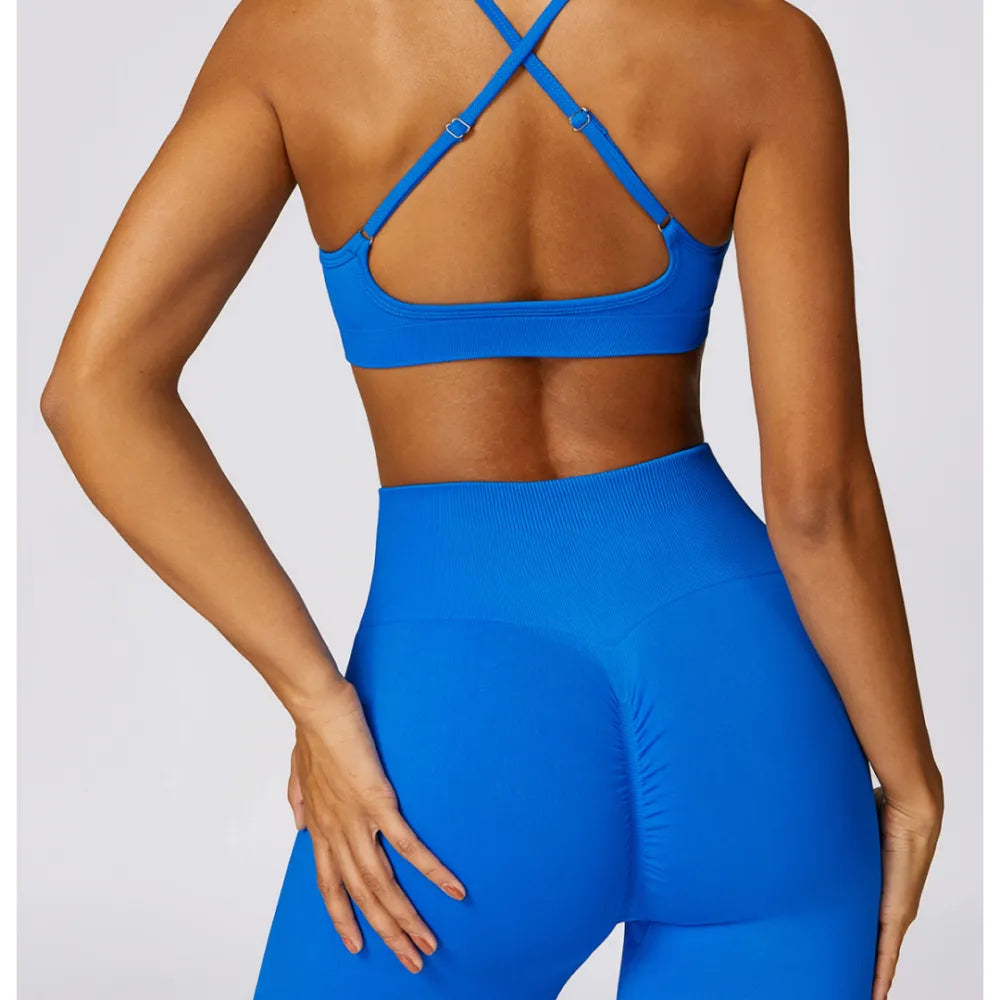 HAZAFIT TRACK Sport Bra - Azzure