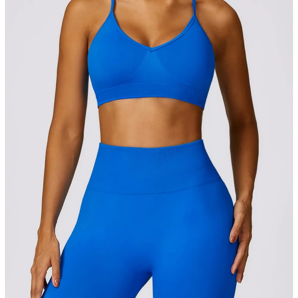 HAZAFIT TRACK Sport Bra - Azzure