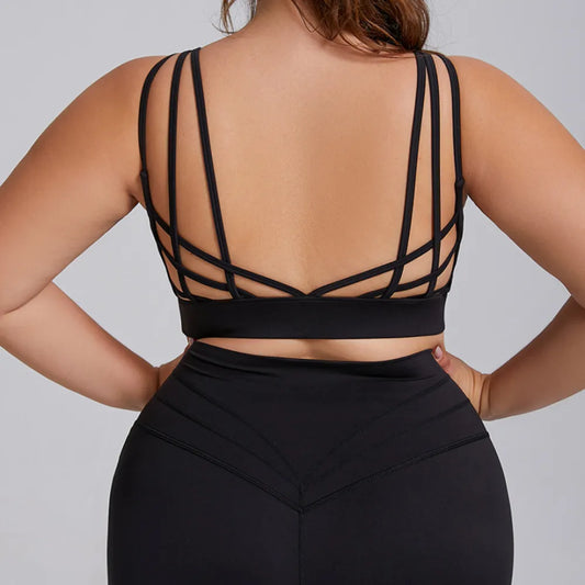 HAZAFIT VISION Bra - Black