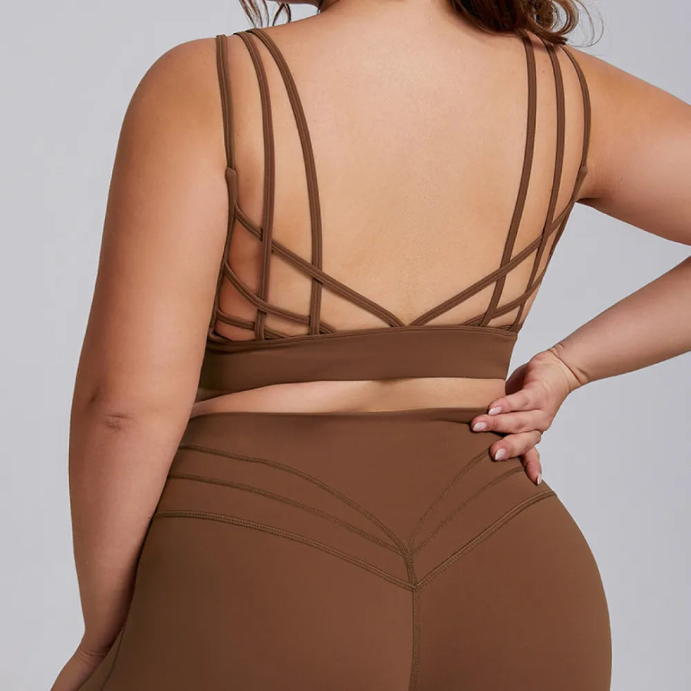 HAZAFIT VISION Bra - Coffee