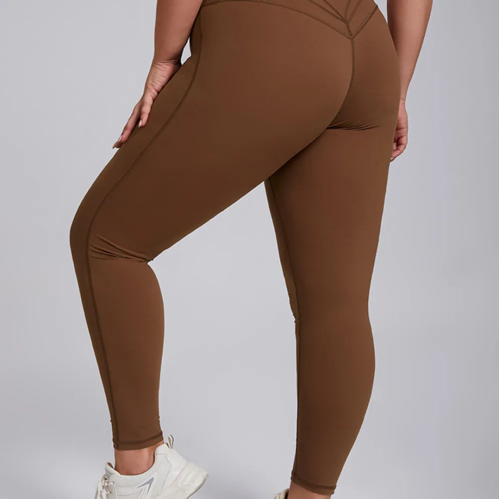 HAZAFIT VISION Leggings - Coffee