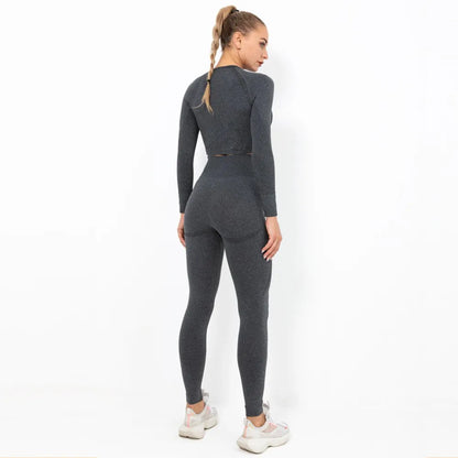 HAZAFIT ZOOM Full Length Legging - Charcoal