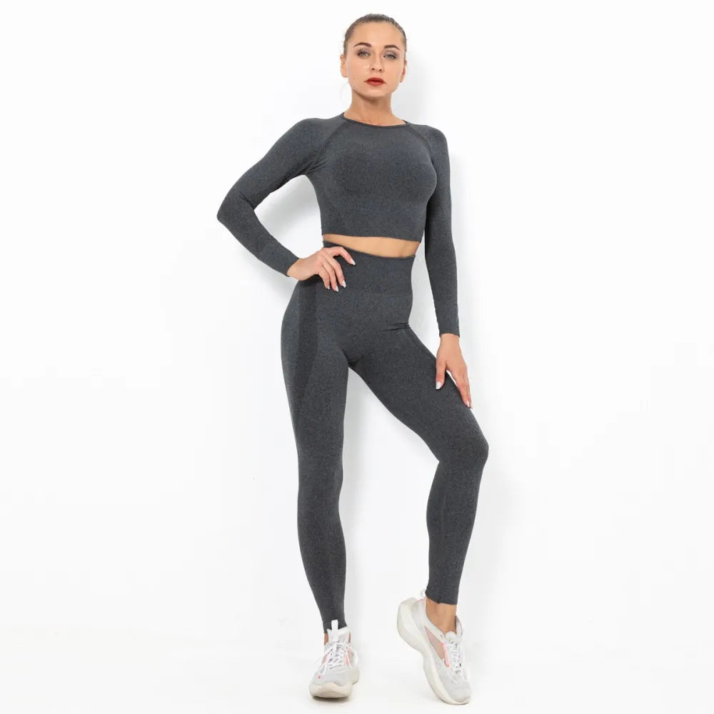 HAZAFIT ZOOM Full Length Legging - Charcoal
