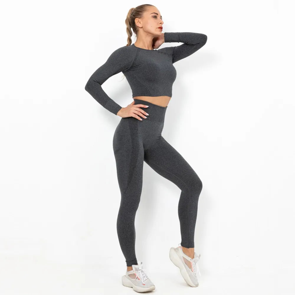 HAZAFIT ZOOM Full Length Legging - Charcoal